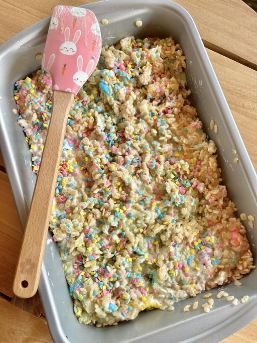 Easter Peep Rice Krispie Treats