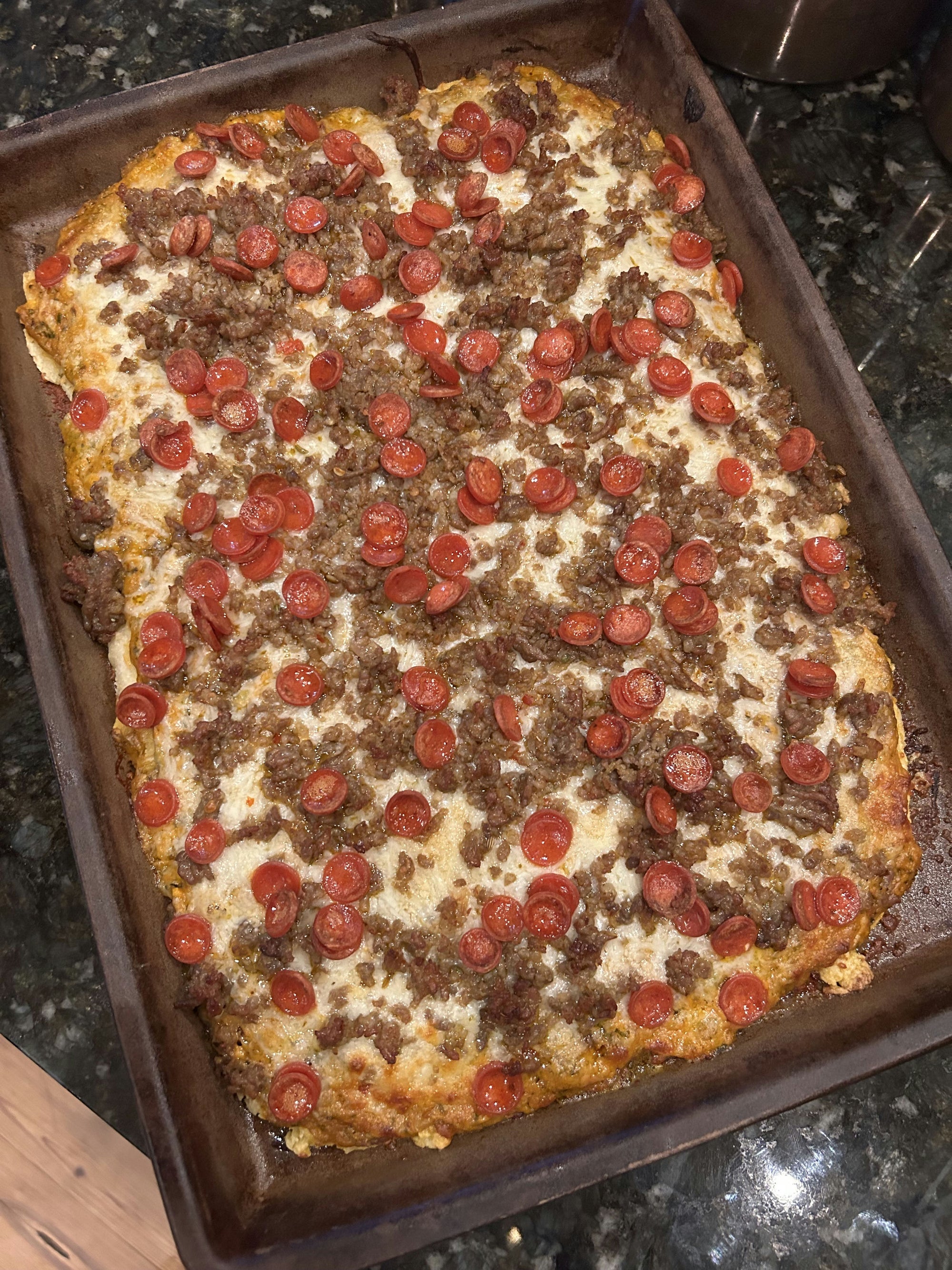 Sheet Pan Alla Vodka Pizza