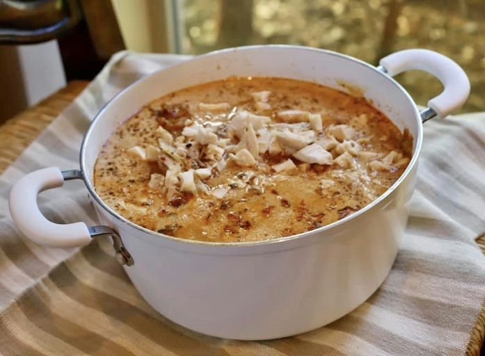 Creamy Chicken Tortilla Soup
