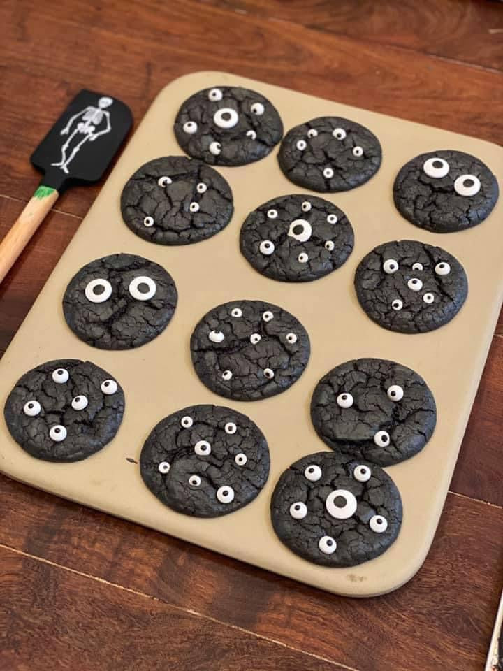 Zombie Cake Mix Cookies