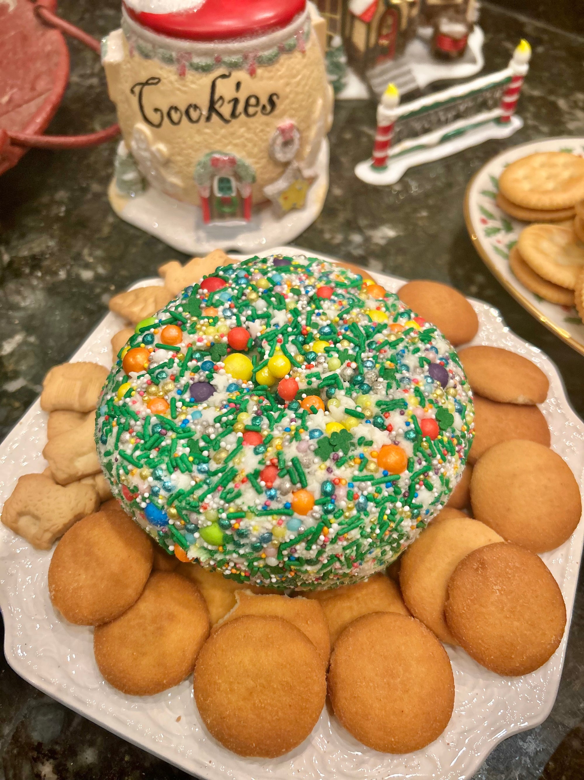 Sugar Cookie Cheesecake Ball