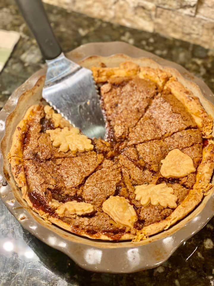 Brown Sugar Maple Cookie Pie