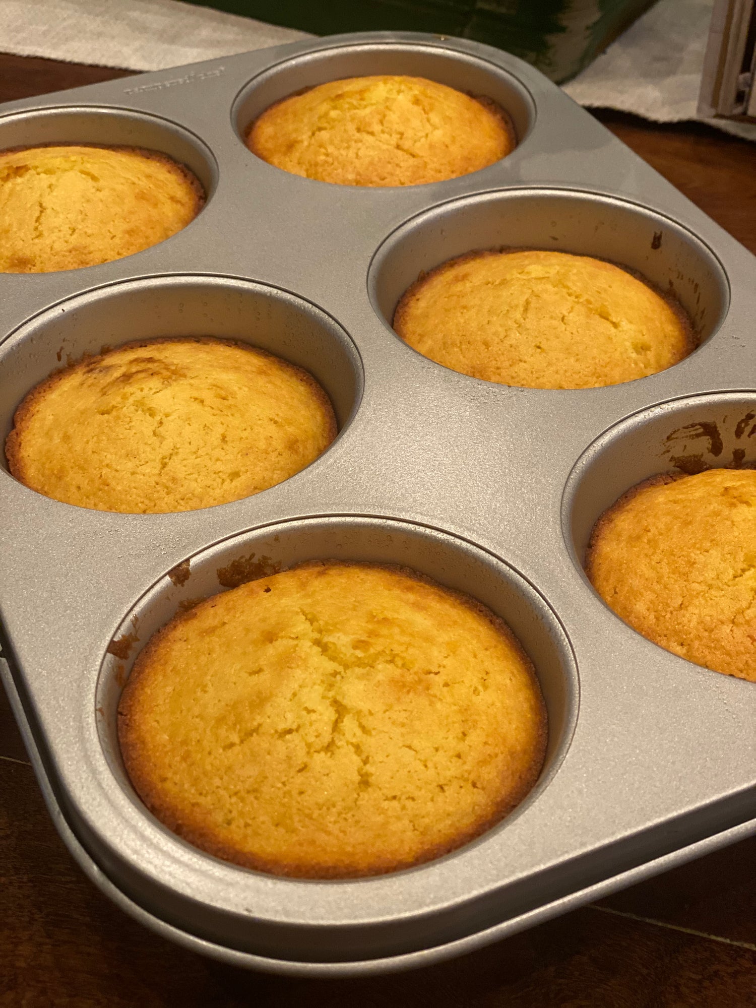 Honey Cornbread Muffins