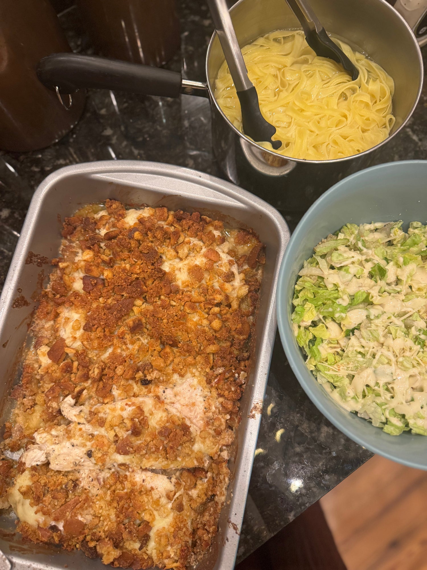 Chicken Caesar Bake