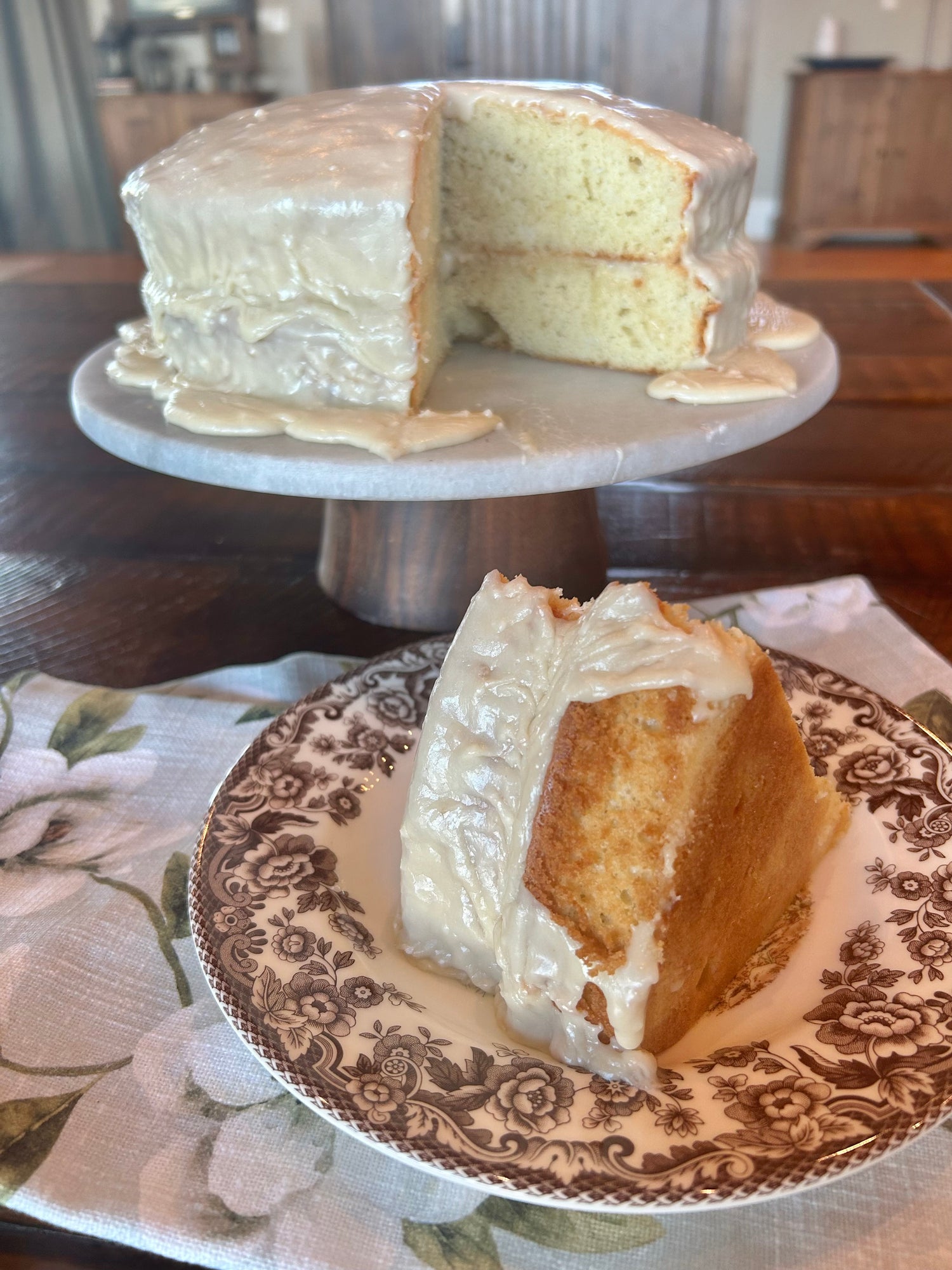 Grandma Draper’s Sour Cream Cake