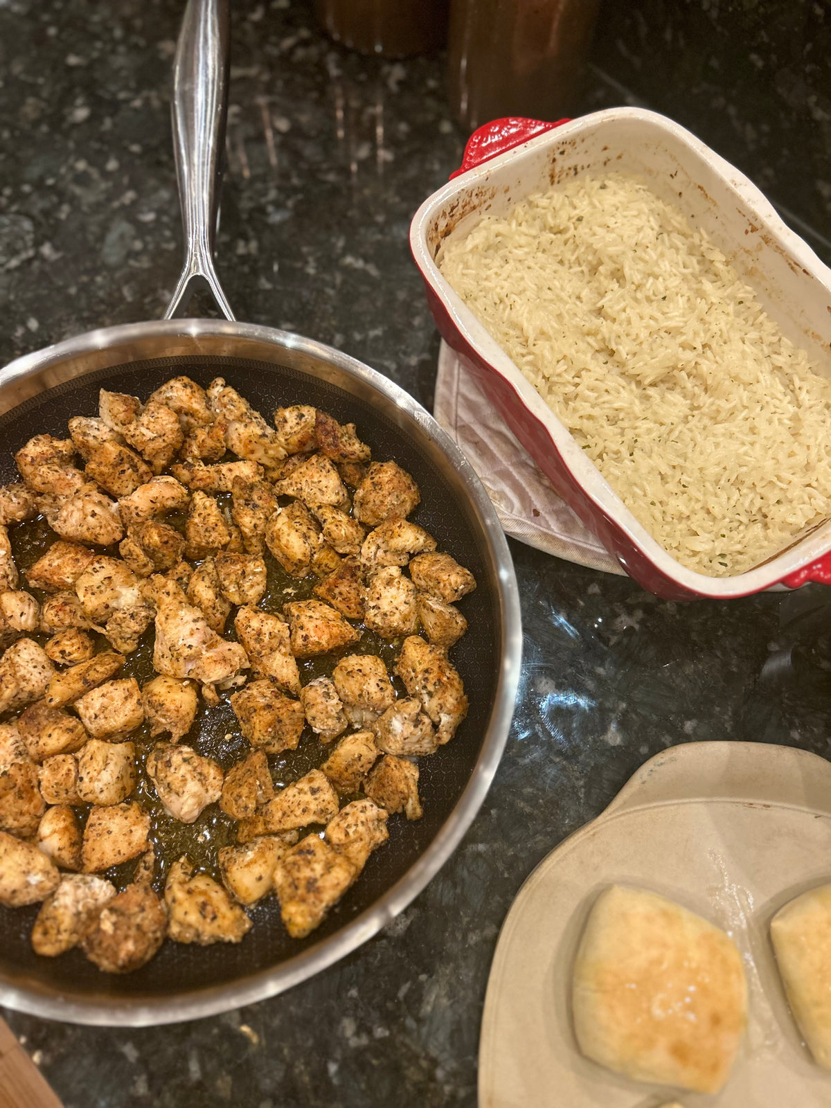Baked Ranch Rice