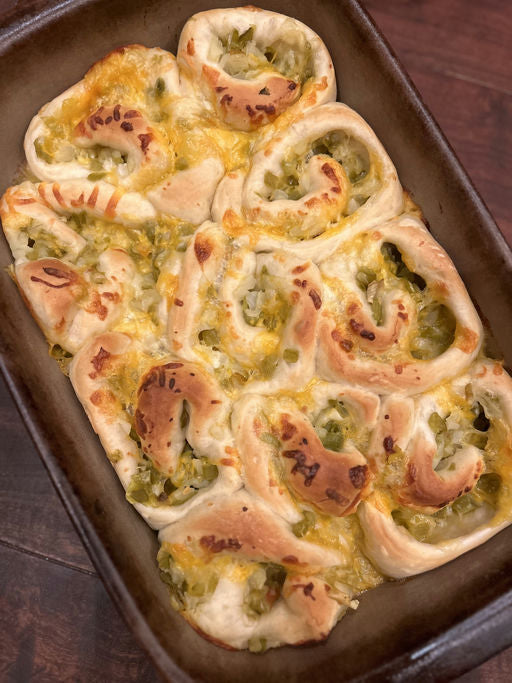 Green Chile Cheese Rolls