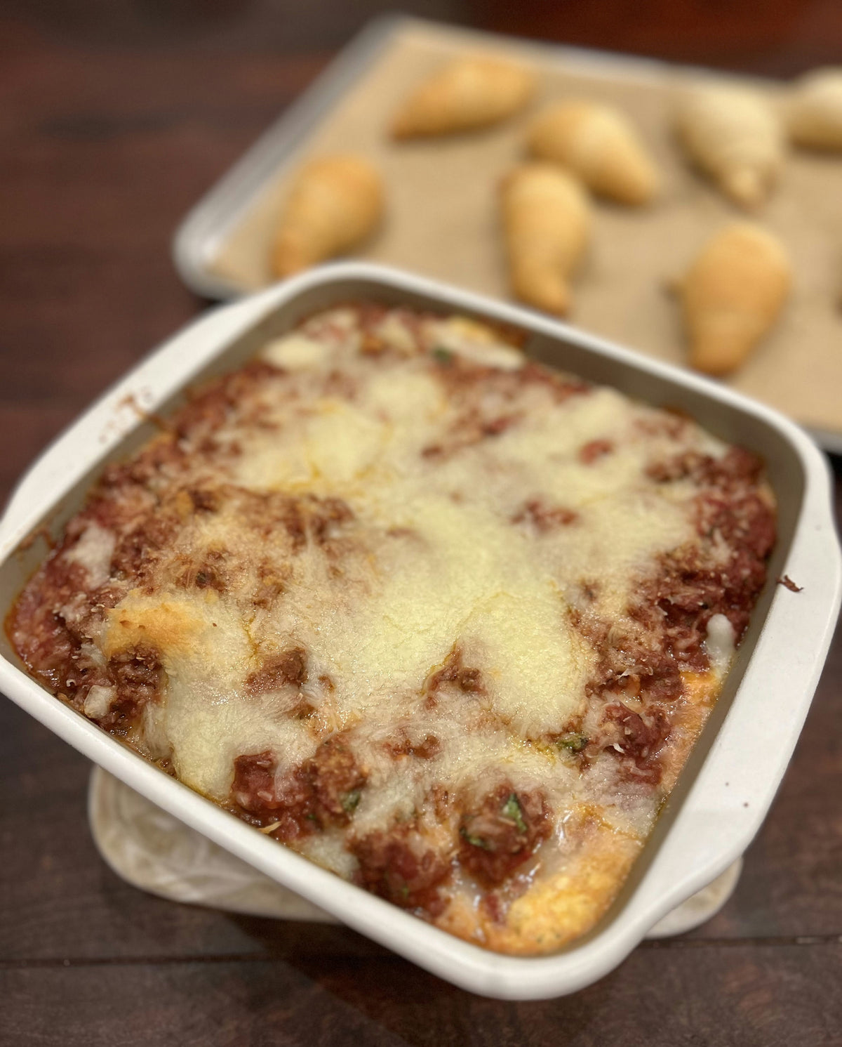 Pioneer Woman Lasagna (adapted!)