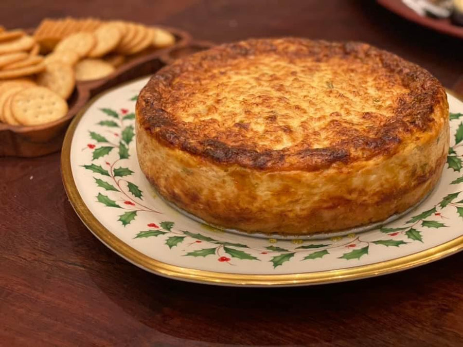 Fleurty Girl's Crabmeat Cheesecake