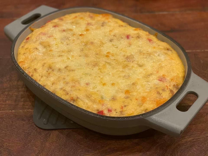 Baked Rotel Tomato Cheese Grits